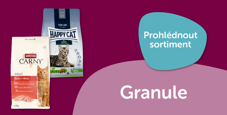 Granule pro kočky